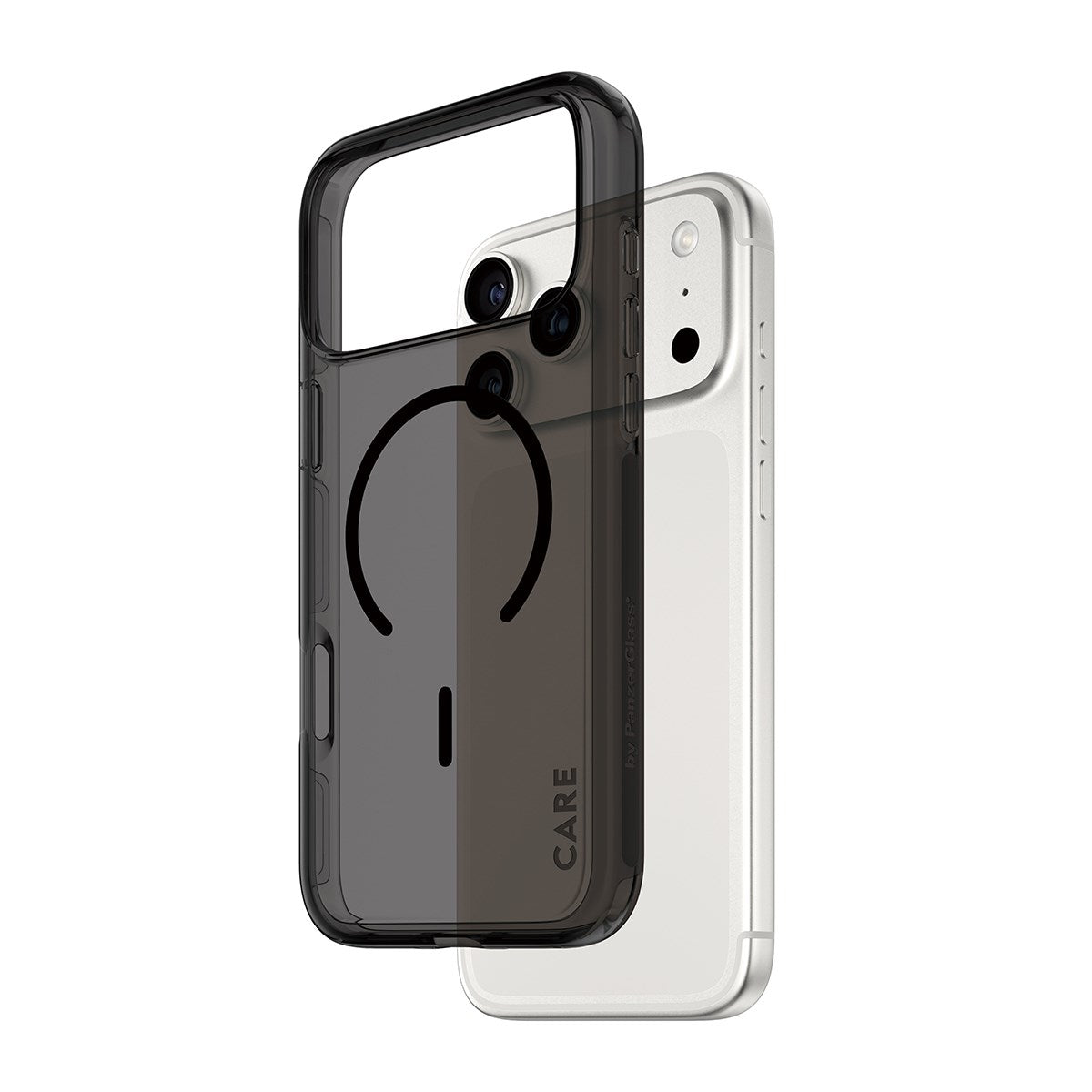 CARE by PanzerGlass® Flagship Case Urban Explorer Smokey m. Schwarz MagSafe iPhone 17 Pro Max